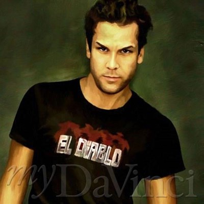 Dane Cook Oil Painting Giclee - myDaVinci